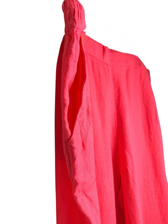 Charter Club Luxury 100% Linen Coral Flash Crop Pants XL NWT - Picture 2 of 6